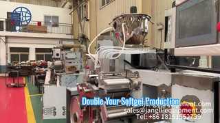 เครื่องซอฟเจล JL 250III ความเร็วในการผลิตของคุณเป็นสองเท่า